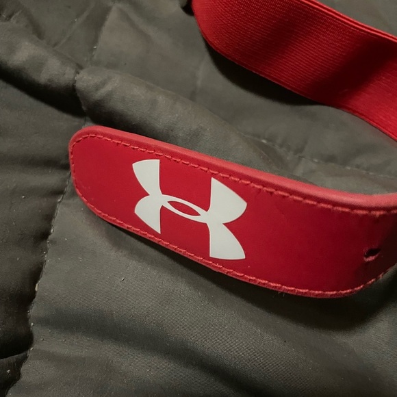 Under Armour Baseball softball adjustable Belt Adult OS LN Red or black - Picture 2 of 7